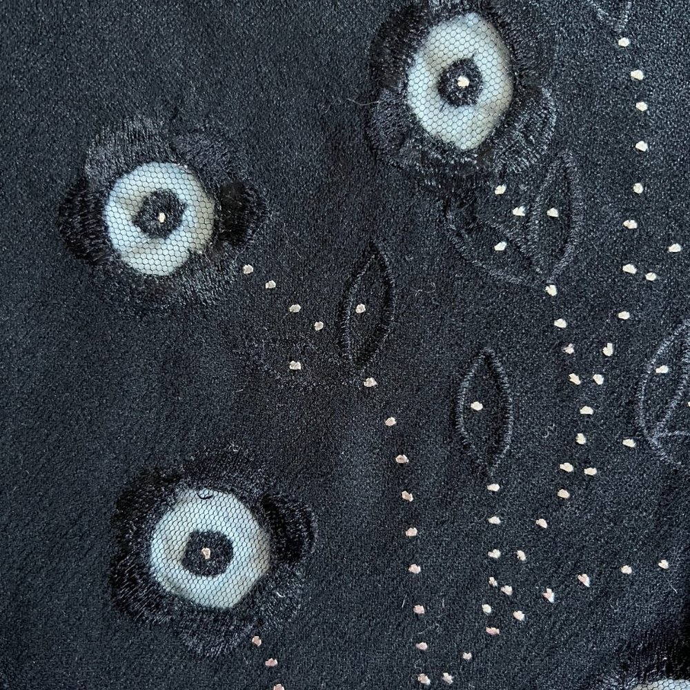 Soft Black shawl